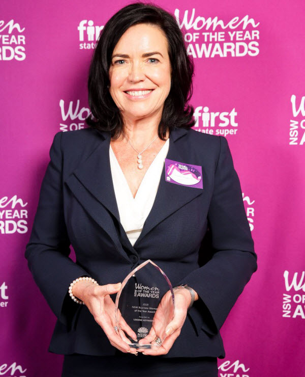 NSW Business woman of the year 2019